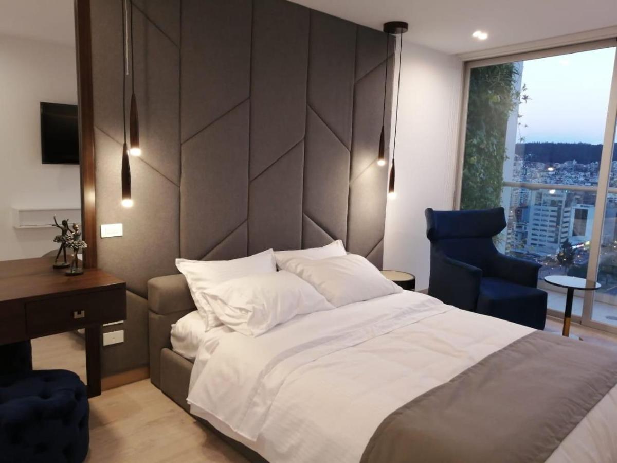 Suite Apartameto 1606 Espectacular Vista La Carolina, Piso 16 One - 키토 외부 사진